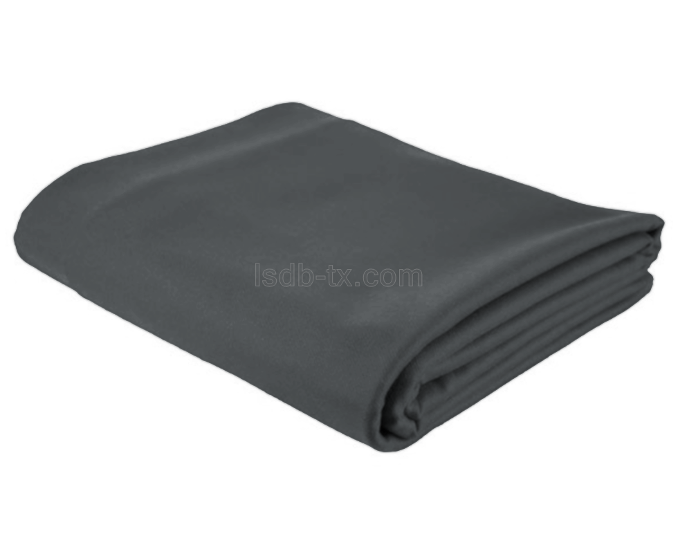 Championship Billiard Fabric Invitational with Teflon 7' Cloth - Charcoal